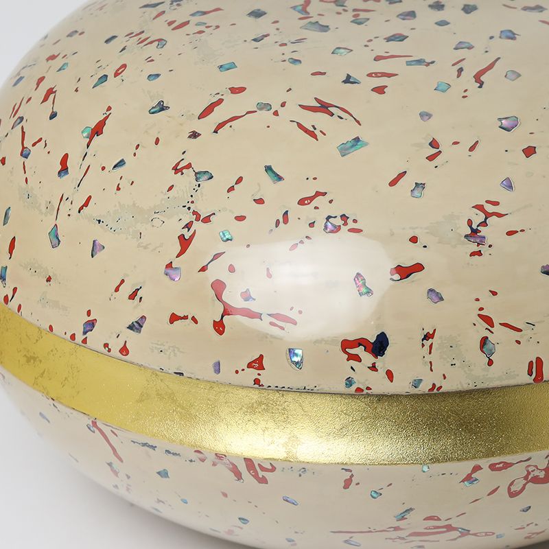 Dish with Lid (Gold)